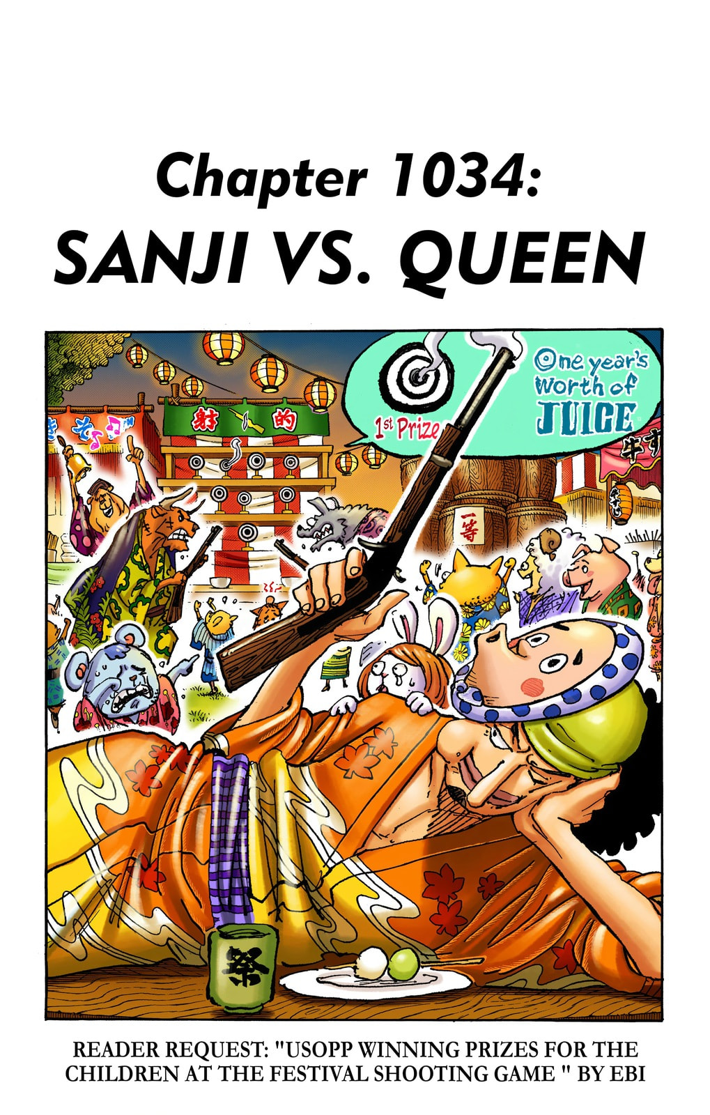 One Piece Digital Colored Chapter 1034 image 01